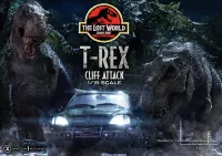 Prime 1 Studio Legacy Museum Collection The Lost World: Jurassic Park (Film) T-Rex Cliff Attack 1/15 scale				 - Jurassic Park - photo 13