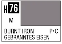 GSI Creos AQUEOUS HOBBY COLOR - H76 METALLIC GLOSS BURNT IRON (EXHAUST PIPE) - photo 1