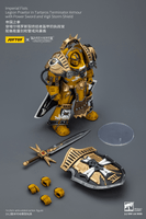 Imperial Fists Legion Praetor in Tartaros Terminator Armour with Power Sword and Vigil Storm Shield 8