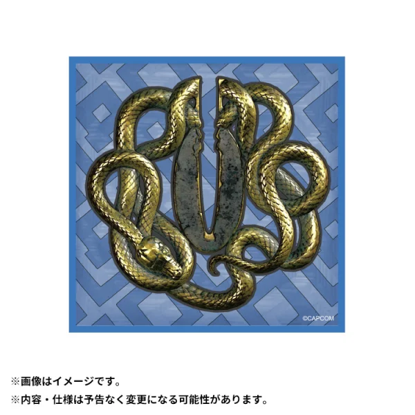 CAPCOM rubber coaster Tsuba Guard: Toda's Snare - Video Games