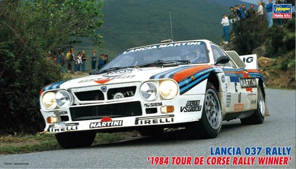 Hasegawa [CR30] 1:24 LANCIA 037 RALLY ('84 TOUR DE CORSE RALLY WINNER) - Scale Kits