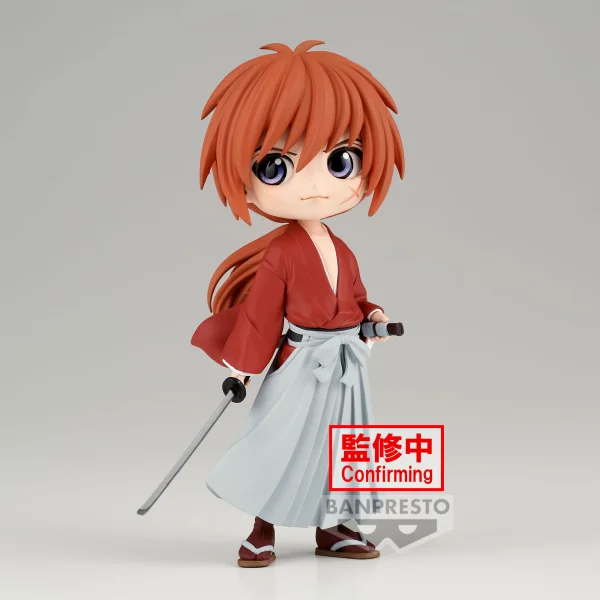 BANDAI Kenshin Himura vol.2 "Rurouni Kenshin", Bandai Spirits Q posket Figure - Rurouni Kenshin