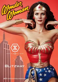 Prime 1 Studio Museum Masterline Wonder Woman 1975 (TV Series) Wonder Woman Bonus Version - DC Comics - photo 20