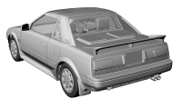 [HC45] 1:24 TOYOTA MR2 (AW11) LATE VERSION G-Limited Super Charger (T Bar Roof) 32