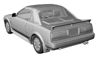 Hasegawa [HC45] 1:24 TOYOTA MR2 (AW11) LATE VERSION G-Limited Super Charger (T Bar Roof) - Scale Kits - photo 32