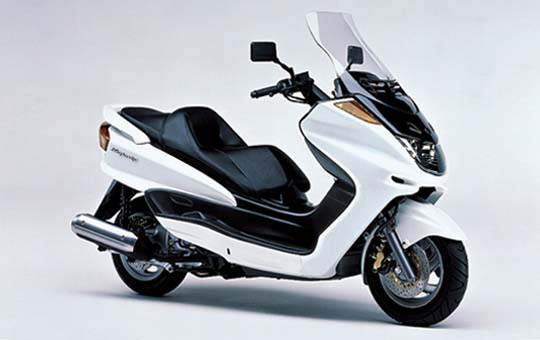 NAKED BIKE: 1/12 YAMAHA MAJESTY(WHITE)