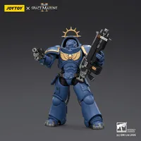 JOYTOY Game Edition Ultramarines Heavy Intercessor with Heavy Bolt Rifle and Bolt Pistol - Warhammer 40K - photo 4