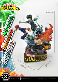 Ultimate Premium Masterline My Hero Academia Midoriya, Bakugo & Todoroki 30