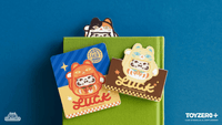 PP X MONSTER Sparkle Lucky Kitten Daruma Blind Box 123