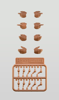 LA-OP17: figma Tactical Gloves L Size (Tan) 1