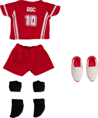 Nendoroid Doll Outfit Set: Volleyball Uniform (Red) 3