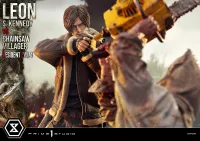 Prime 1 Studio Ultimate Premium Masterline Resident Evil 4 Leon S. Kennedy versus Chainsaw Villager Bonus Version - Video Games - photo 41