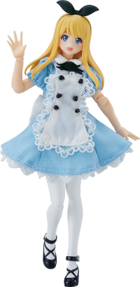 figma Female Body (Alice) with Dress + Apron Outfit 2