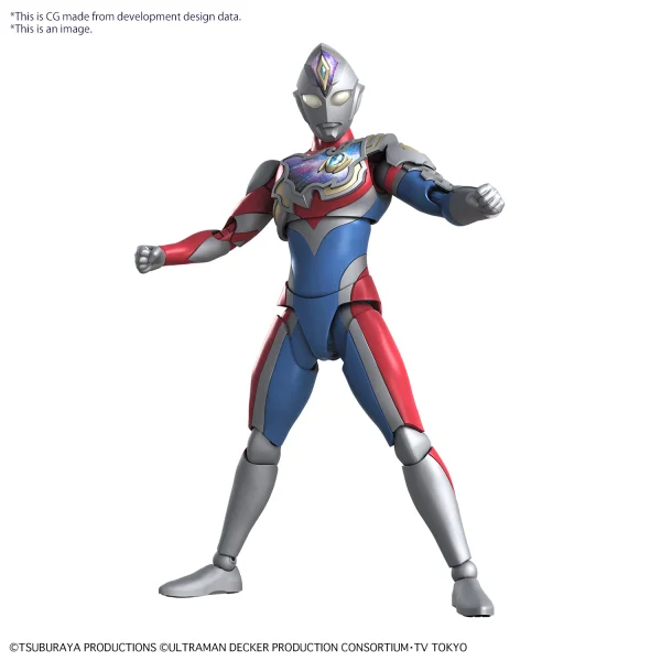 BANDAI HOBBY Figure-rise Standard ULTRAMAN DECKER FLASH TYPE - Ultraman