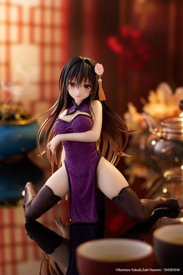 TAITO To Love-Ru Darkness Desktop Cute Figure - Yui Kotegawa (Chinese Dress Ver.) - To LOVE-Ru