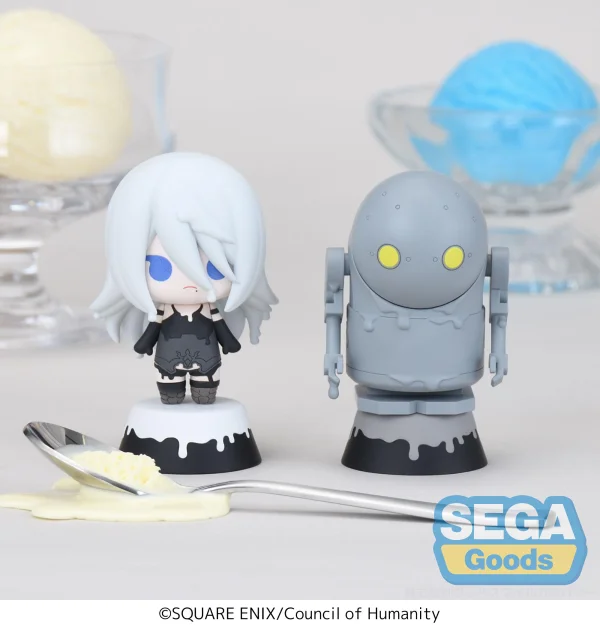 SEGA Tiny Melties TV Anime "NieR:Automata Ver1.1a" Mini Figure Vol.2 (EX) [Pack of: 1 A2, 1 Machine Lifeform] - NieR:Automata