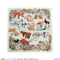 CAPCOM 【Okami 20th Anniversary Reprint Art Project】Furoshiki 11th Anniversary artist:Keniichirou Yoshimura - Okami - photo 1
