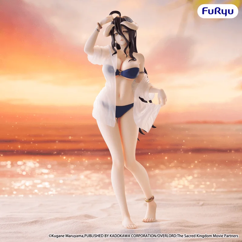 FuRyu OVERLORD Muchute Figure -Albedo aqua ver.- - OVERLORD
