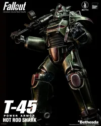 threezero 1/6 T-45 Hot Rod Shark Power Armor - Video Games - photo 19