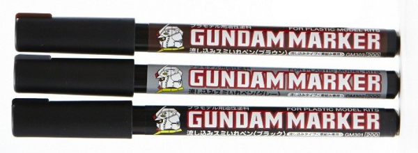 Gundam Marker BLACK (POUR TYPE)