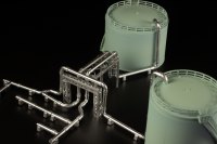 1/150 scale structure kit (Storage Tanks) 11