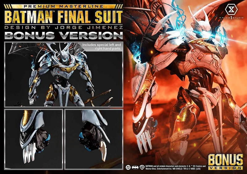 Prime 1 Studio Premium Masterline Justice League (Comics) Batman Final Suit (Design by Jorge Jimenez) Bonus Version - DC Comics