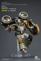 JOYTOY Iron Warriors MkII Assault Sergeant with Disintegrator pistol, Power maul & Combat shield - Warhammer 40K - photo 17