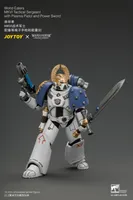 JOYTOY World Eaters MKVI Tactical Sergeant with Plasma Pistol and Power Sword - Warhammer 40K - photo 16