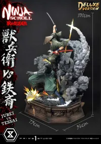 Prime 1 Studio Ultimate Premium Masterline Ninja Scroll Jube versus Tessai Deluxe Bonus Version - Ninja - photo 37