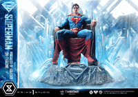Throne Legacy Superman (Comics) Superman Fortress of Solitude on Throne (Design by Gabriele Dell'Otto) Ultimate Bonus Version 102