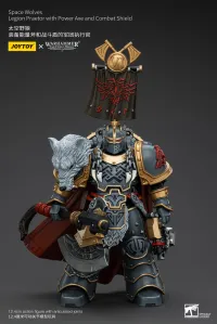 JOYTOY Space Wolves Legion Praetor with Power Axe and Combat Shield - Warhammer 40K - photo 1