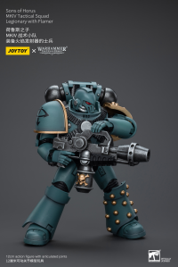 Sons of Horus MKIV Tactical Squad Legionary with Flamer 3