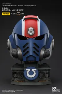 JOYTOY Ultramarines Lieutenant Titus' MKX Helmet & Display Stand - Warhammer 40K - photo 17