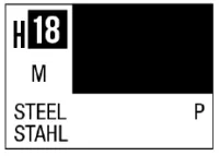 GSI Creos AQUEOUS HOBBY COLOR - H18 METALLIC GLOSS STEEL (PRIMARY) - photo 1