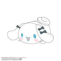 Hatsune miku×Cinnamoroll POTE KORO MASCOT Msize 2 (ITEM B)