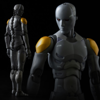 Toa Heavy Industries 1/12 Synthetic Human, Shimizu-compatible Test Model 3 1