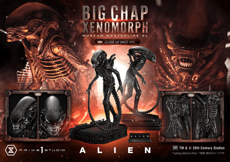 Museum Masterline XL Alien (Film) Big Chap Xenomorph Close Up Shot Ver.