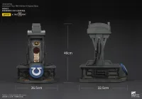 JOYTOY Ultramarines Lieutenant Titus' MKX Helmet & Display Stand - Warhammer 40K - photo 14