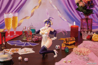 OVERLORD ONE-SEVENTH CARAT FIGURE ALBEDO BUNNY WHITE VER. 4