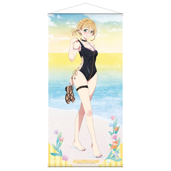 KADOKAWA Rent-A-Girlfriend Swimsuit and Girlfriend Life-sized Tapestry Mami Nanami - Rent-A-Girlfriend
