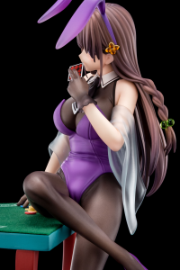 Elfine Phillet wearing flower’s purple bunny costume with Nip Slip Gimmick System 11