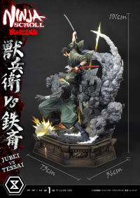 Ultimate Premium Masterline Ninja Scroll Jube versus Tessai Deluxe Version 54