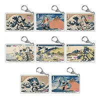 Presence CO., LTD. Katsushika Hokusai x Hatsune Miku Clear Acrylic Keychain - Hatsune Miku - photo 1