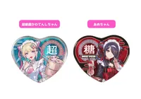 GoodSmile Moment Needy Streamer Chinese Restaurant Series Heart-Shaped Pinback Button Ame - NEEDY STREAMER OVERLOAD - photo 3