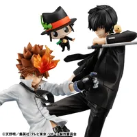 MegaHouse G.E.M. Series Katekyo Hitman Reborn! Tsunayoshi Sawada & Kyoya Hibari & Reborn set (Repeat) - Katekyo Hitman Reborn! - photo 10