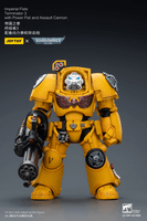 Imperial Fists Terminator 3 with Power Fist and Assault Cannon 12