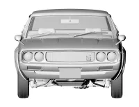 Hasegawa [HC49] 1:24 NISSAN SKYLINE 2000GT-R (KPGC110) - Scale Kits - photo 14