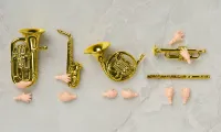 GOOD SMILE COMPANY Nendoroid Doll Brass Instruments Parts Set - Figure Accessories - photo 1