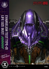 Prime 1 Studio Life Size Bust Evangelion Test Type-01 (Concept By Josh Nizzi)			 - Neon Genesis Evangelion - photo 13