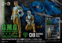 G.M.G. COLLECTION 08 Mobile Suit Gundam Principality of Zeon Ramba Ral Normal Suit Ver. 3